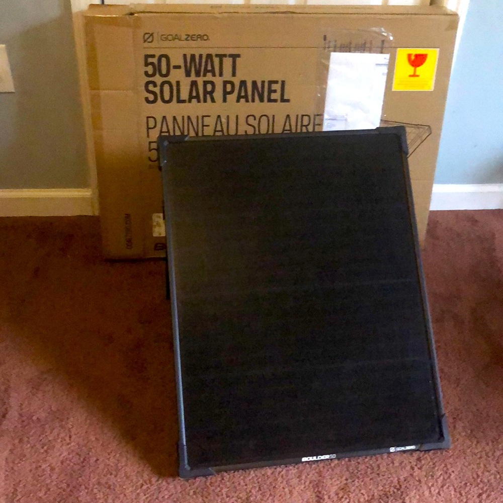 COPY - Goal Zero Boulder 50 Solar Panel